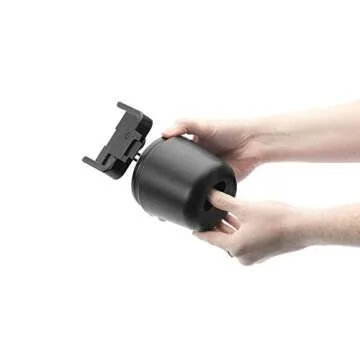 WeatherTech CupFone – Adjustable, Universal Cup Holder Phone Mount Accessory for Car – Compatible with iPhone & Other Smartphones – Open Access Design for Cell Phone Charging