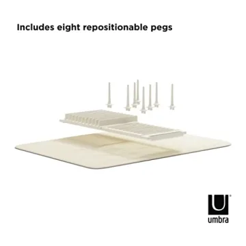 Umbra UDry Peg Drying Rack: Compact and Efficient Dish Drying