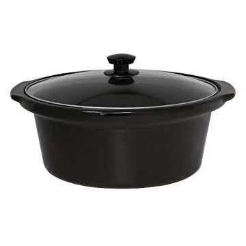 West Bend Manual Slow Cooker with 6-Quart Ceramic Pot