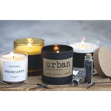 Urban Concepts Island Coconut Highly Scented Soy Candle