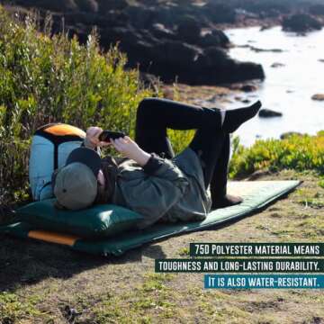 Ryno Tuff Lightweight Self Inflating Sleeping Pad Set