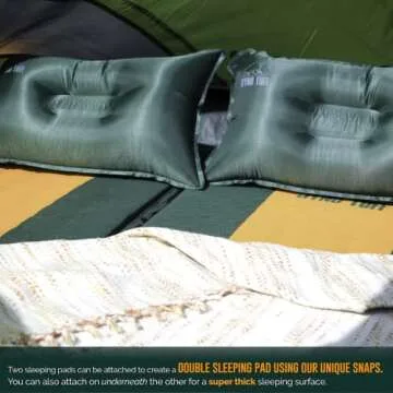 Ryno Tuff Lightweight Self Inflating Sleeping Pad Set