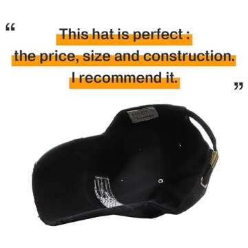 KBVT-209 BLK Tactical Operator with USA Flag Patch US Army Military Baseball Cap Adjustable