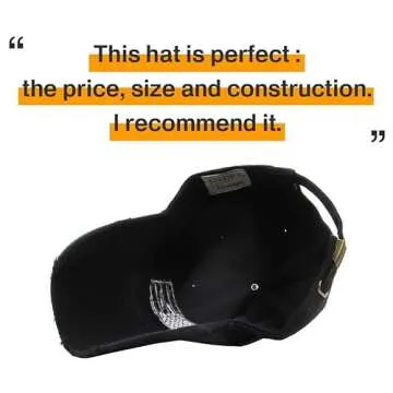 KBVT-209 BLK Tactical Operator with USA Flag Patch US Army Military Baseball Cap Adjustable