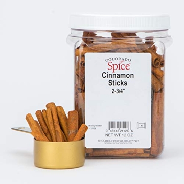Colorado Spice Whole Cinnamon Sticks for Flavor and Freshness