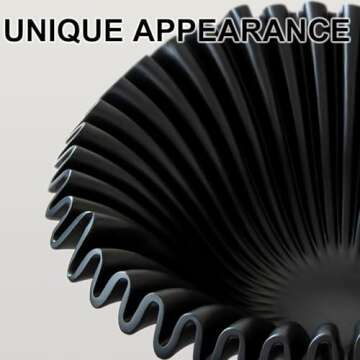 LALASTAR Large Decorative Ceramic Bowl for Modern Homes