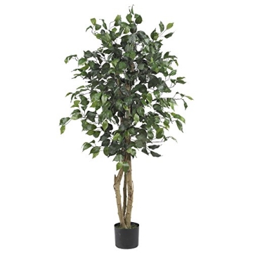 Nearly Natural 4' Ficus Silk Tree for Indoor Decor