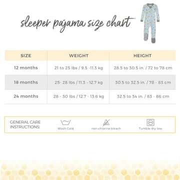 Burt's Bees Baby Baby Girls' Sleeper Pajamas, 100% Organic Cotton, Soft One-Piece PJs, Diagonal Zip Up Jumpsuit, Snug Fit Footie with Snap Tab, Snowball Fight, 12 Months
