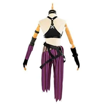 Women Cosplay outfit Cosplay Costume with 10 Accessories for personalized anime game parties