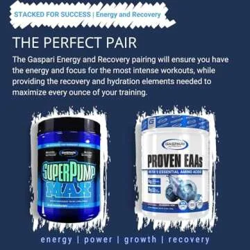 Gaspari Nutrition Proven EAAs, Vegan Fermented EAAs, Enhances Recovery & Replenishes Electrolytes, Non GMO (30 Servings, Guava Nectarine)