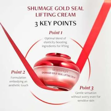 MEDITHERAPY Shumage Gold Seal Lifting Cream - Moisturizer Face Lift Cream, Hydrating & Tightening for Sagging Skin - Korean Face Moisturizer for All Skin Types - Radiant Glow Skin - 1.69 Fl. Oz