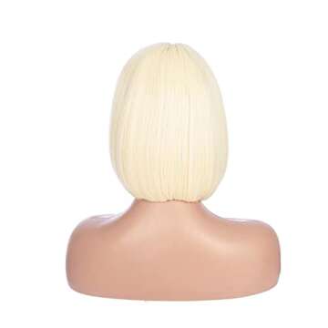 Fun PRINCESS LIN Blonde Short Bob Wig for Cosplay & Parties