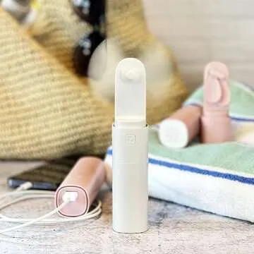 Tech Candy Portable Fan & Power Bank for Hot Days