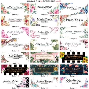 Custom Name Plate Desk Decor Gift for Professionals