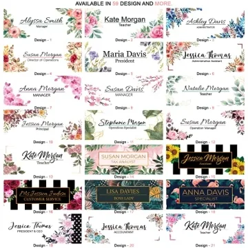 Custom Name Plate Desk Decor Gift for Professionals