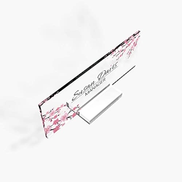 Custom Name Plate Desk Decor Gift for Professionals