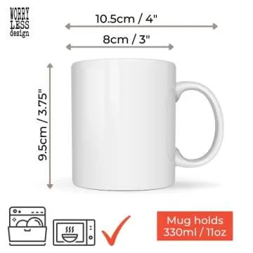 Worry Less Design Running Mug for Runners and Gifts