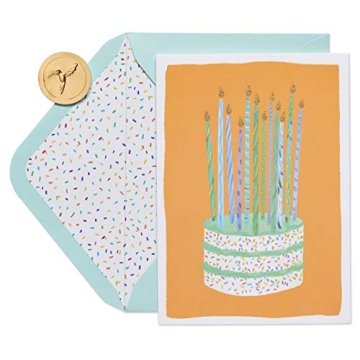Papyrus Birthday Card - Wonderful Happy Birthday Design