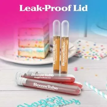 5 Fake Hidden Tampon Flask Set by Smuggle Your Booze | Reusable Secret Plastic Tube Containers for Women | Leak-Proof Portable Holder for Concerts, Festivals, Cruises, Outdoor Events | BPA-Free Design