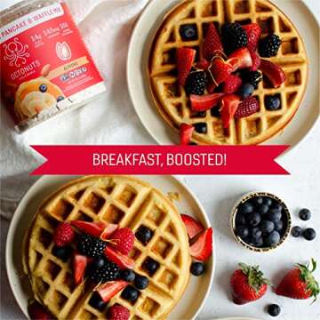 Octonuts Almond Protein Pancake and Waffle Mix, 12.7 Ounce, Made with California Almonds, 14g Plant Based Protein, Paleo Friendly, Vegan, Grain and Gluten Free