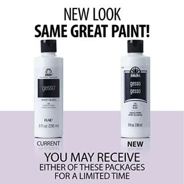 FolkArt Gesso (8 Oz) for Artists & Crafters