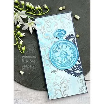 CREATIVE EXPRESSIONS Clear Stamp Set TMLSS Rose, Transparent