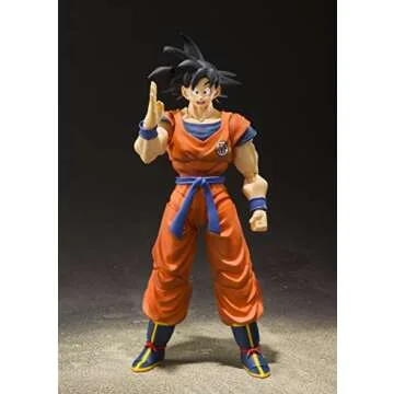 TAMASHII NATIONS - Dragon Ball Z - Son Goku -A Saiyan Raised on Earth-, Bandai Spirits S.H.Figuarts Action Figure