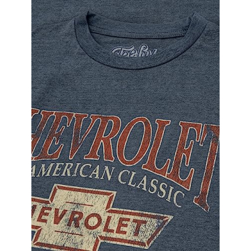 Vintage Chevrolet Classic T-Shirt - Distressed Bowtie Design