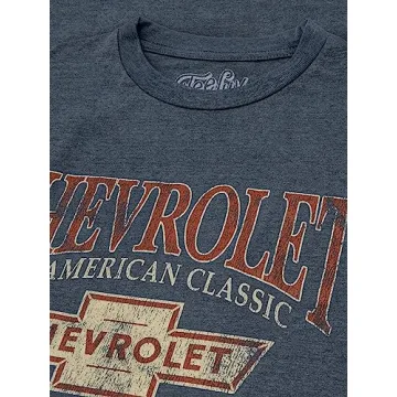 Vintage Chevrolet Classic T-Shirt - Distressed Bowtie Design