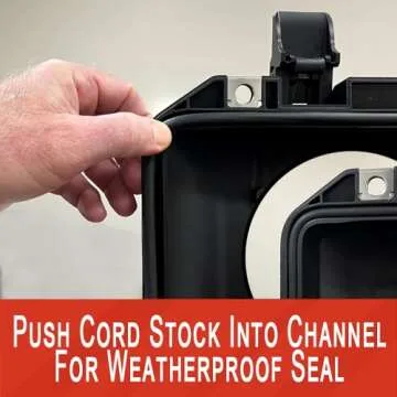 Trim-LOK Rubber Tubing for Sealing and Noise Reduction