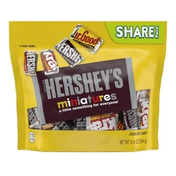HERSHEY'S Miniatures Assorted Chocolate Pack 10.4 oz
