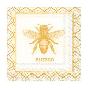 Rosanne Beck Cocktail Beverage Napkins - 20 Count Pack