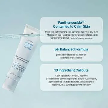 ETUDE SoonJung 2x Barrier Intensive Cream Duo Set (2.02 Fl.oz x 2ea) | Hypoallergenic Shea Butter Hydrating Facial Cream for Sensitive Skin, Water-oil Balance & Panthenol | Korean Skin Care, Kbeauty