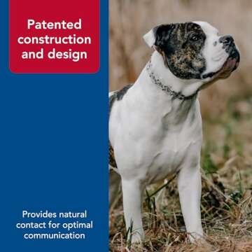 Herm Sprenger Ultra-Plus Dog Training Collar 20 Inch Chrome