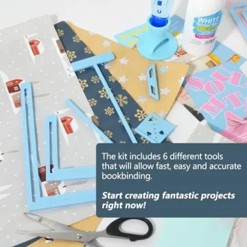 UPTTHOW Bookbinding and Scrapbooking Starter Tool Kit