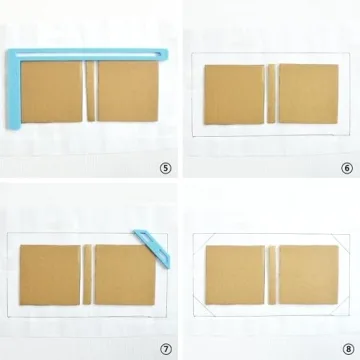 UPTTHOW Bookbinding and Scrapbooking Starter Tool Kit