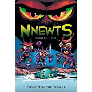 Escape from the Lizzarks: A Graphic Novel (Nnewts #1)