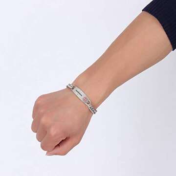 TTVOVO Medical Alert Bracelet for Safe Lifestyle