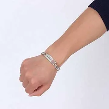 TTVOVO Medical Alert Bracelet for Safe Lifestyle