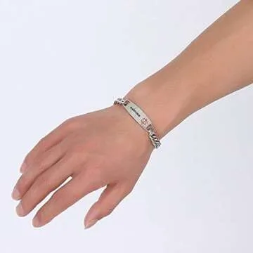 TTVOVO Medical Alert Bracelet for Safe Lifestyle