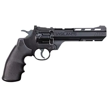 Crosman Vigilante CO2 Revolver 0.177-Caliber for High-Speed Shooting