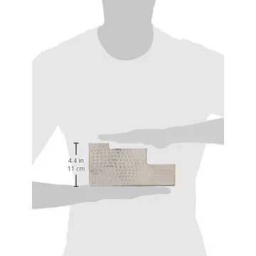 American Metalcraft HMBAR9 Stainless Steel Hammered Finish Bar/Coffee Caddy, Silver