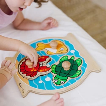 Melissa & Doug Jumbo Knob Wooden Puzzles for Toddlers