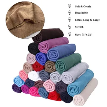 Harewom African Head Wraps Stylish Solid Turban