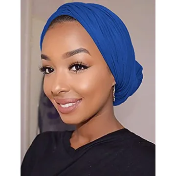 Harewom African Head Wraps Stylish Solid Turban