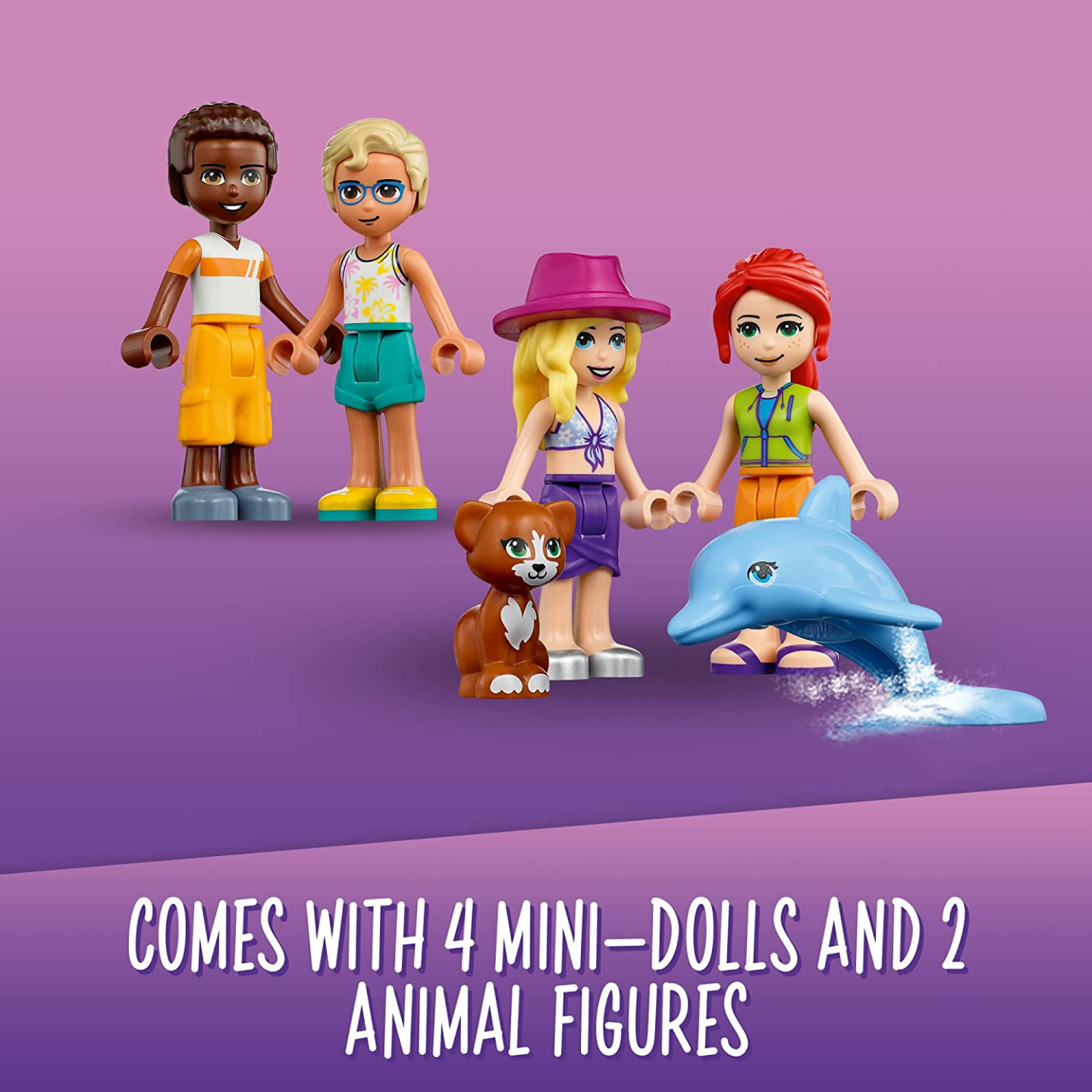 LEGO Friends Vacation Beach House Building Kit 41709