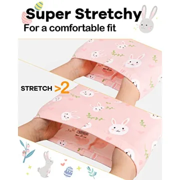 DAUGHTER QUEEN 100% Cotton Easter Pajamas for Girls