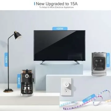 EIGHTREE Smart Plug, Smart Plugs That Work with Alexa & Google Home, Compatible with SmartThings, Smart Outlet with WiFi Remote Control and Timer Function, 2.4GHz Wi-Fi Only, 2Packs