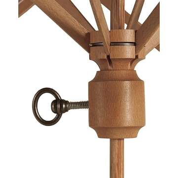 Knit Picks Wooden Umbrella Yarn Swift - Practical Tool for Knitting and Crocheting