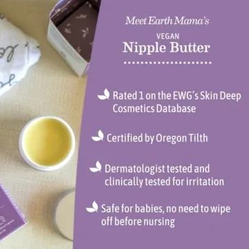 Earth Mama Vegan Nipple Butter for Nursing Mamas